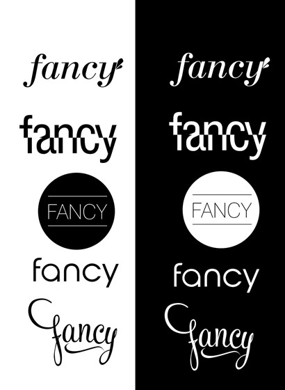 Логотипы: Fancy